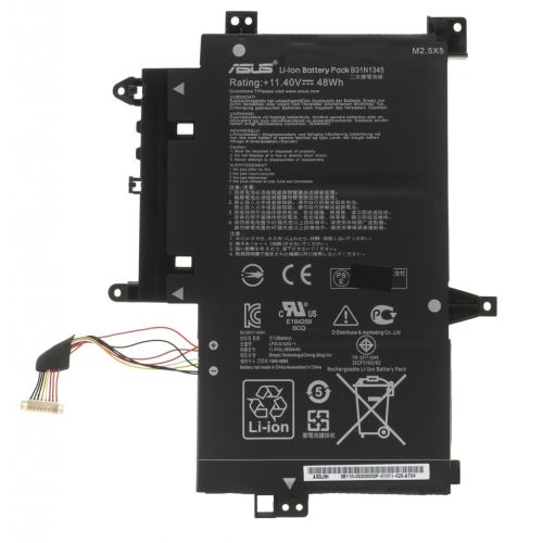 Аккумулятор для ноутбука ASUS Transformer TP500LA B31N1345, 4200mAh (48Wh), 3cell, 11.4V (A47567)