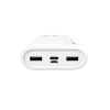 Батарея універсальна Silicon Power QS15 20000mAh PD/18W, QC3.0, Type-C, Micro-USB, 2*USB-A, whi (SP20KMAPBKQS150W) - Зображення 2