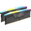 Модуль памяти для компьютера DDR5 32GB (2x16GB) 6000 MHz Vengeance RGB Black Corsair (CMH32GX5M2B6000C40) - Изображение 1