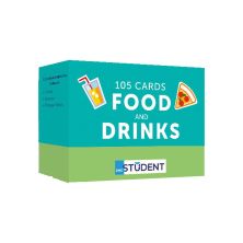 Навчальний набір English Student Картки для вивчення англійської мови Food and Drinks, українська (591225967)