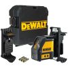 Лазерный нивелир DeWALT линейный, 3 батареи тип АА, красный луч, 0.75 кг, кейс (DW088K) - Изображение 1