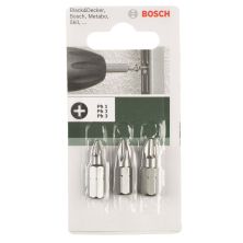 Набор бит Bosch PH1, PH2, PH3, 25мм (2.609.255.964)