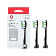 Насадка для зубной щетки Oclean P1C5 B02 Professional Clean Brush Head Black (2 шт) (6970810553857)