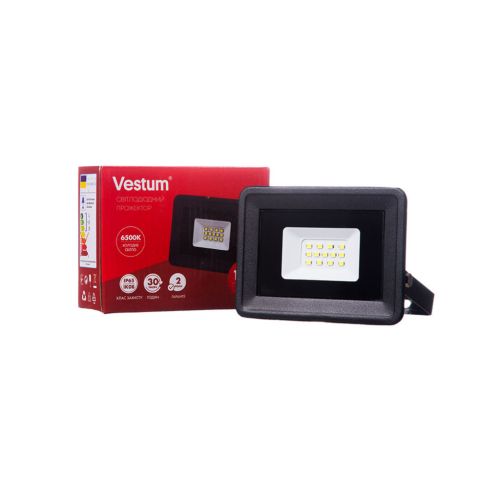 Прожектор Vestum LED 10W 900Лм 6500K 185-265V IP65 (1-VS-3001)