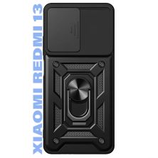 Чохол до мобільного телефона BeCover Military Xiaomi Redmi 13 Black (711551)