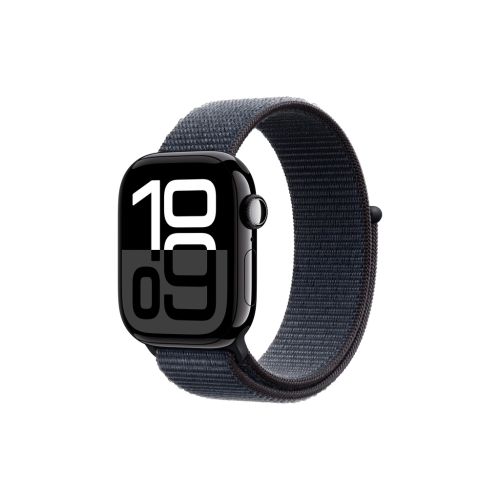 Смарт-часы Apple Watch Series 10 GPS 42mm Jet Black Aluminium Case with Ink Sport Loop (MWWG3QH/A)