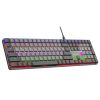 Клавіатура GamePro MK145R Red Swich Low Profile USB Dark Gray (MK145R) - Зображення 1