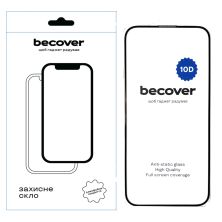 Стекло защитное BeCover Apple iPhone 16 Plus 10D Black (712322)