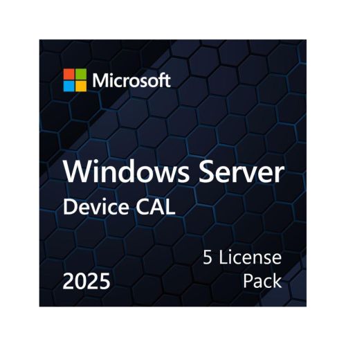 ПО для сервера Microsoft Windows Server 2025 CAL 5 Device англ, ОЕМ без носія (EP2-25243)