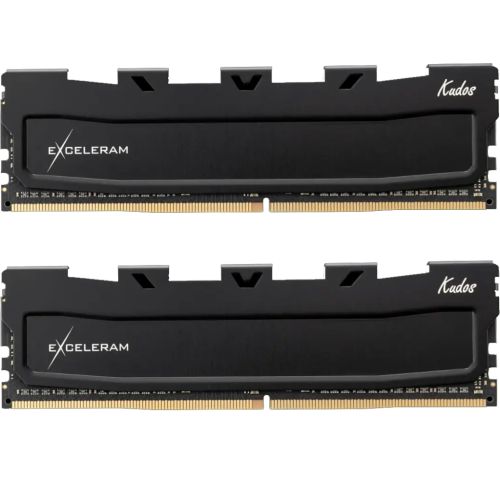 Модуль памяти для компьютера DDR5 48GB (2x24GB) 6000 MHz Black Kudos eXceleram (EK50480604048CD)