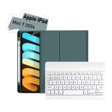 Чохол до планшета BeCover with keyboard Apple iPad Mini 7 2024 Dark Green (712993) Чохол до планшета BeCover with keyboard Apple iPad Mini 7 2024 Dark Green (712993)