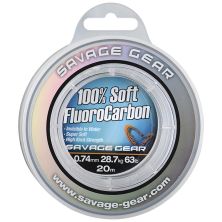 Флюорокарбон Savage Gear Soft Fluorocarbon 50m 0.33mm 7.0kg Clear (1854.22.30) Флюорокарбон Savage Gear Soft Fluorocarbon 50m 0.33mm 7.0kg Clear (1854.22.30)