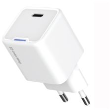 Зарядное устройство ColorWay C101C GaN Mini 20W PD PPS USB-C white (CW-CHS059PD-WT)