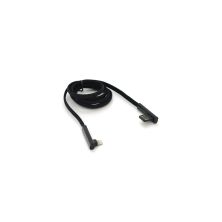 Дата кабель USB 2.0 AM to Lightning 1.0m 4.0A 90° corner black PZX (YT-PZX/V-113-M/B) Дата кабель USB 2.0 AM to Lightning 1.0m 4.0A 90° corner black PZX (YT-PZX/V-113-M/B)