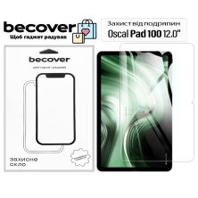 Стекло защитное BeCover Oscal Pad 100 12.0 (713696)