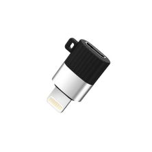 Переходник Lightning M to Micro 5P F black XO (XO-NB149B-BK)