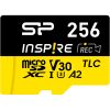 Карта пам'яті Silicon Power 256GB microSDXC class 10 UHS-I U3 V30 A1 Inspire (SP256GBSTXLA2V1NSP) - Зображення 1