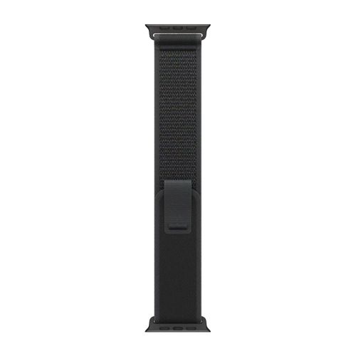 Ремінець до смарт-годинника Apple 49mm Black Trail Loop - M/L - Black Titanium Finish (MYQ63ZM/A)
