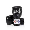 Боксерские перчатки Fairtex BGV5 Black 10 унцій (бинти в комплекті) (BGV5_10oz_Black) - Изображение 1