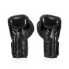 Боксерские перчатки Fairtex BGV5 Black 10 унцій (бинти в комплекті) (BGV5_10oz_Black) - Изображение 3