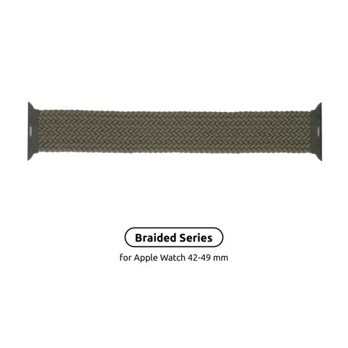 Ремешок для смарт-часов Armorstandart Braided Solo Loop для Apple Watch 49/46/45/44/42 (Series 1-3) Inverness Green Size 10 (172 mm) (ARM58077)