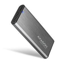 Кишеня зовнішня AXAGON USB-C 3.2 Gen 2 metal box for M.2 NVMe & SATA SSD SuperSpeed (EEM2-SG2)