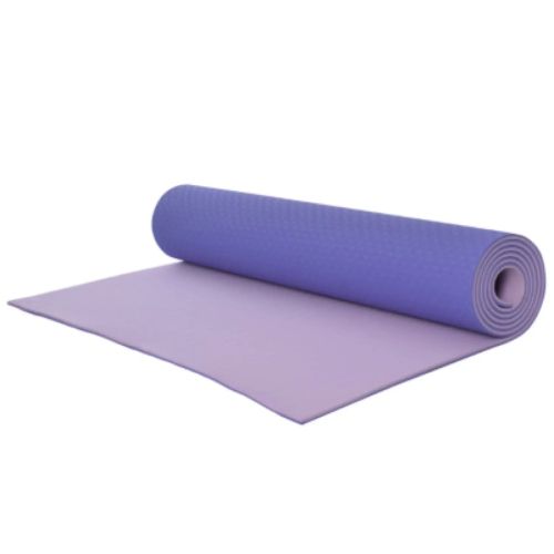 Коврик для фитнеса Ecofit MD9012 двошаровий TPE 183 х 61 х 0,6 см Фіолетовий/Світло-фіолетовий (К00026952)
