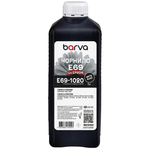 Чорнило Barva Epson T6935 1 л, special matte black (E69-1020)