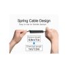 Кабель мультимедійний USB-C to 3.5mm M 1.0m black Vention (BGABF) - Зображення 2