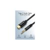 Кабель мультимедійний USB-C to 3.5mm M 1.0m black Vention (BGABF) - Зображення 3