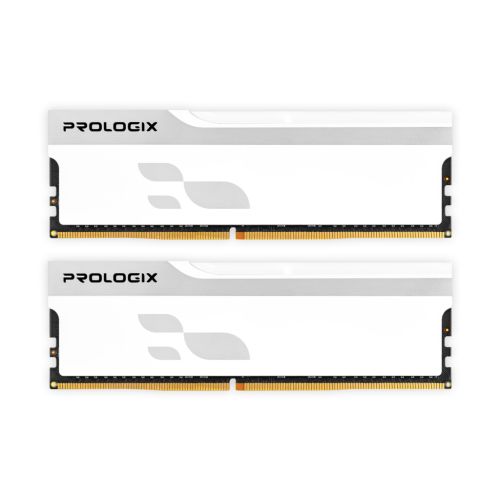 Модуль пам'яті для комп'ютера DDR4 16GB (2x8GB) 3200 MHz Onyx White Prologix (PRO16GB3200YW4K)