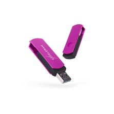 USB флеш накопитель eXceleram 64GB P2 Series Purple/Black USB 2.0 (EXP2U2PUB64)
