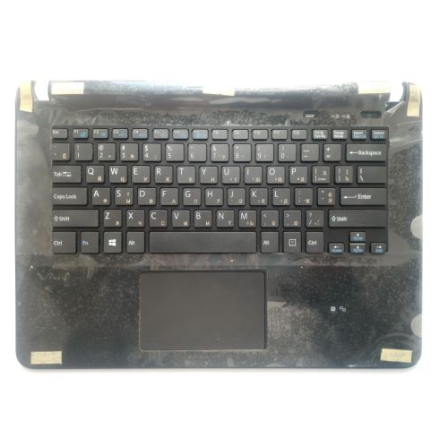 Клавиатура ноутбука Sony Vaio SVF142A,SVF143A (Fit 14) black,UA/US,black,frame,TP (A46013)