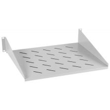 Полка 19 Hypernet 2U глуб. 400мм, цвет серый (CS-400-2U)