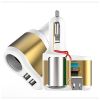 Зарядний пристрій XoKo CC-303 2 USB 2.1A Gold / White (CC-303-GDWH) - Зображення 1
