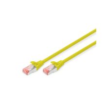 Патч-корд 3м, CAT 6 S-FTP, AWG 27/7, LSZH, yellow Digitus (DK-1644-030/Y)