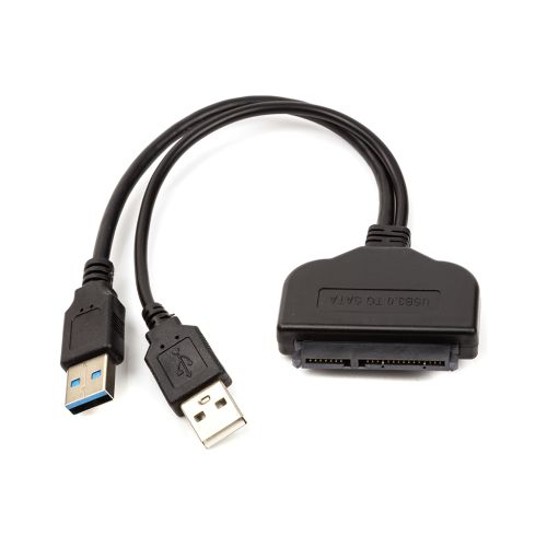 Переходник 2*USB 3.0 to SATA III, 15 cm PowerPlant (CA913138)