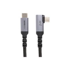 Дата кабель USB-C to USB-C 1.0m 10Gbps, 100W, 20V/ 5A, 4K/ 60HZ angel USB3.1 PowerPlant (CA913329)