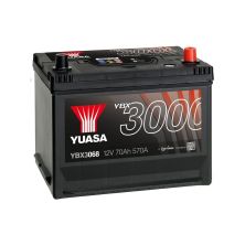 Аккумулятор автомобильный Yuasa 12V 72Ah SMF Battery (YBX3068)