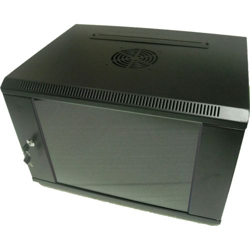 Шкаф настенный Hypernet 4U 19 600x300 (WMNC-30-4U-FLAT-AC-BLACK)