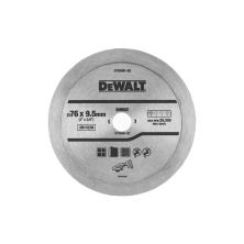 Диск пильний DeWALT алмазний кераміка/кахель, 76 х 1,0 х 9,5 мм, 1 шт. (DT20591)