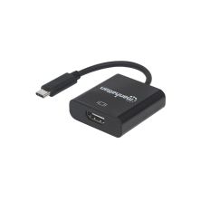 Перехідник USB3.1 Type-C to HDMI (F) Manhattan Intracom (151788)