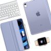 Чохол до планшета BeCover Tri Fold Hard Apple iPad Air (4/5) 2020/2022 10.9 Purple (709665) (709665) - Зображення 3