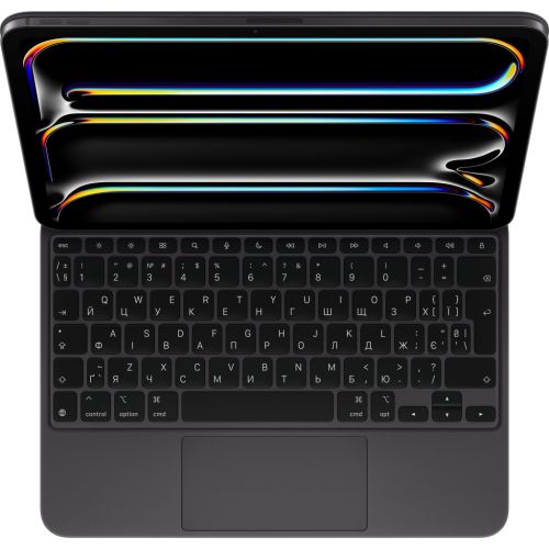 Чехол для планшета Apple Magic Keyboard for iPad Pro 11inch (M4) - Ukrainian - Black,Model A2975 (MWR23UA/A)