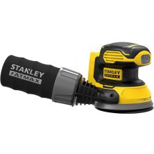 Шлифовальная машина Stanley эксцентриковая безщеточная FatMax, Li-Ion, 125 мм, 12000 об/мин, 1,02 кг (без АКБ и ЗУ) (SFMCW220B)