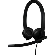 Наушники Logitech H570e Corded for Business Stereo Teams USB-A Black (981-001430)