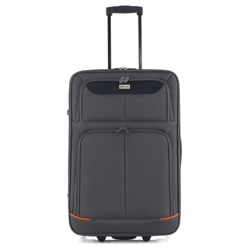 Чемодан Semi Line 24 M T5754-2 Grey/Orange Lines (DAS303343)