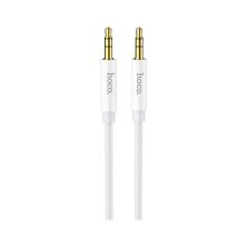 Кабель мультимедійний 3.5mm M to 3.5mm M 1.0m UPA19 AUX Silver HOCO (6931474759870) Кабель мультимедійний 3.5mm M to 3.5mm M 1.0m UPA19 AUX Silver HOCO (6931474759870)