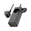 Зарядний пристрій HOCO NS4 Sharp desktop socket 2xUSB-C + USB-A PD65W Black (6942007617352) - Зображення 2