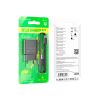 Зарядное устройство BOROFONE BA72A Spring USB QC3.0 + cable USB to USB-C 18W Black (6974443388589) - Изображение 2